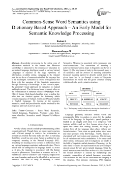 Full Text - MECS Publisher