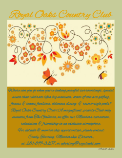 Royal Oaks Country Club