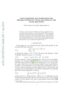 Non-uniqueness and h-principle for H\" older