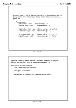 Reaction Notes.notebook