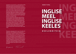 inglise meel inglise keeles