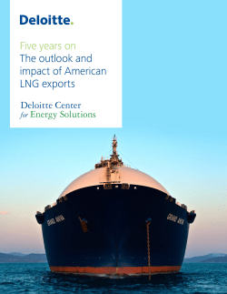 Five years on The outlook and impact of American LNG