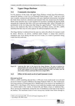 14. Upper Otago Harbour