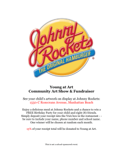 YAA at Johnny Rockets - Meadows Elementary School