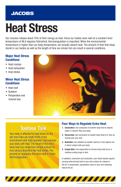 Heat Stress