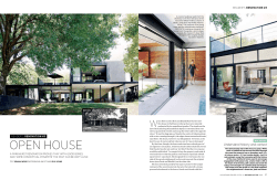 OPEN HOUSE - Sarah Calburn Architects