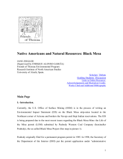 Native Americans and Natural Resources: Black