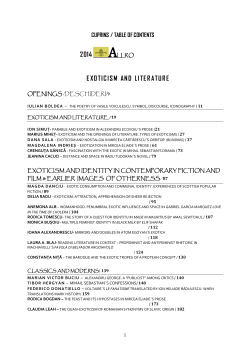 ARCHIVE 2014 abstracts - allro-university of oradea