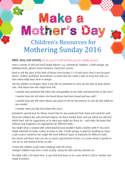 Mothering Sunday 2016