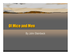 Of Mice and Men