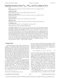 Hyperfine structure of the 13 g , 2 3 g , and 33 states of 6Li7Li