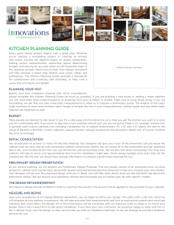 kitchen planning guide