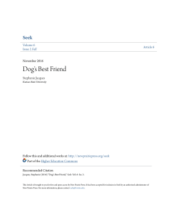 Dog`s Best Friend - New Prairie Press