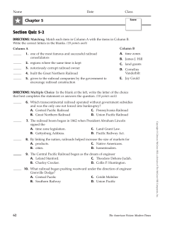 Section Quiz 5.2
