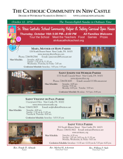 MARY, MOTHER OF HOPE PARISH - New Castle Catholic Community