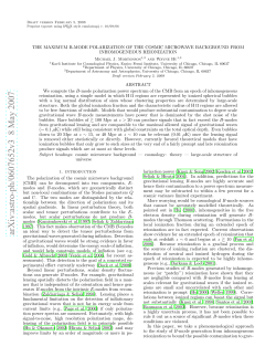 The Maximum B-mode Polarization of the Cosmic Microwave