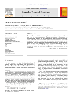 Diversification disasters