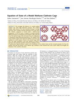 Equation of State of a Model Methane Clathrate Cage