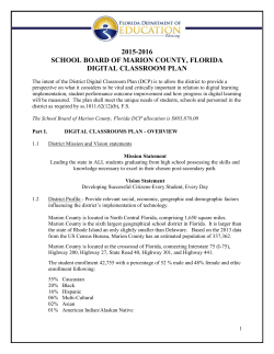 Marion - Florida Department Of Education