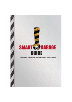 save money and improve the performance of your garage
