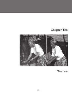 Chapter Ten Women - The Advocates for Human Rights