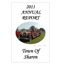 2011 Annual Town Report