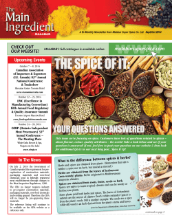 The Spice of It - Malabar Super Spice