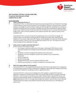 HeartCode ACLS FAQ - OnlineAHA.org - 7-13-11x