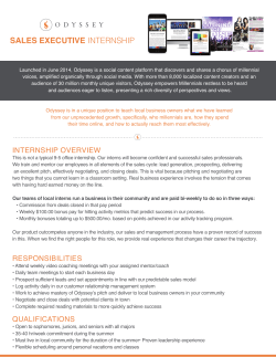SALES EXECUTIVE INTERNSHIP