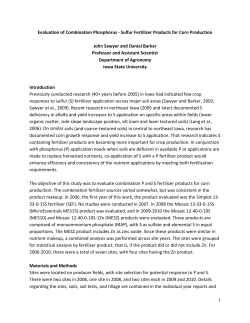 Evaluation of Combination Phosphorus