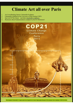 Climate Art all over Paris