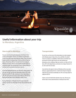 Useful information about your trip