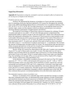 Appendix S1 - Sarah Gravem