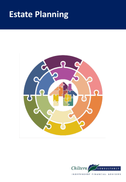 Estate Planning - Chiltern Consultancy Ltd