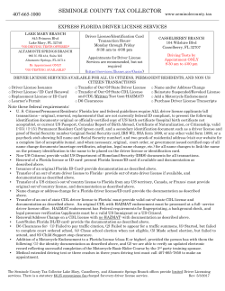 Express Florida Driver License Services
