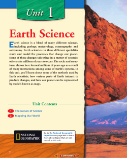 Chapter 1: The Nature of Science
