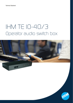 IHM TE10-40/3
