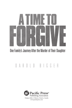 One Family`s Journey After the Murder of Their Daughter