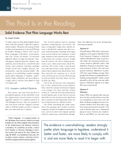 The Proof Is in the Reading: Solid Evidence