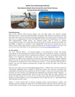 Halifax Area Advertising Authority Dba Daytona Beach Area