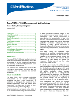AT 200 Measurement Methodology - In