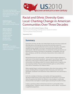 US2010 report - S4 | Brown University