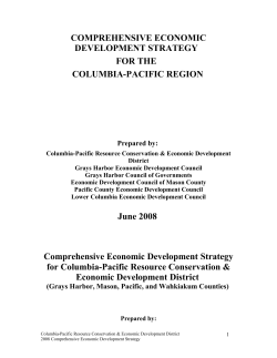comprehensive economic development strategy
