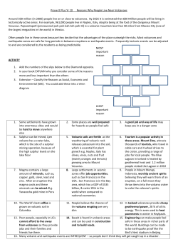 MOST important reason LEAST important reason Prove It Plus Yr 10