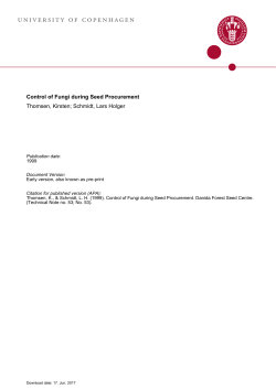 univERsity oF copEnhAGEn