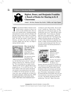 Bigfoot, Bones, and Benjamin franklin