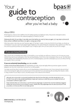 contraception