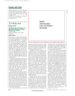 To infinity and beyond!