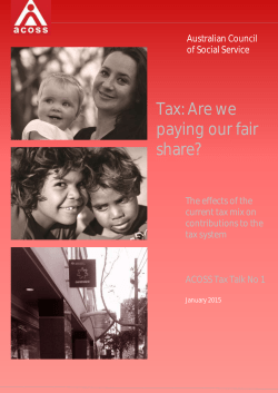 Tax: Are we paying our fair share?