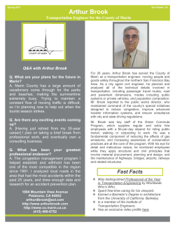 Arthur Brook - Worldwide Member Newsletters